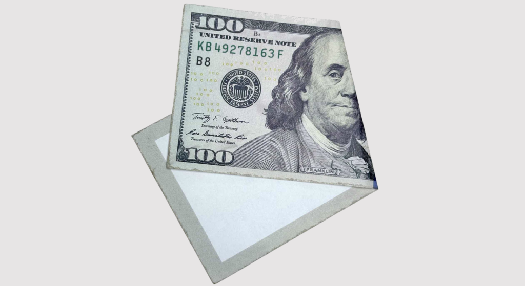 Tech behind realistic prop money